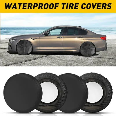 27 - 29  Waterproof Wheel Tire Covers Sun Protector For Truck Car RV Trailer SUV • $19.99