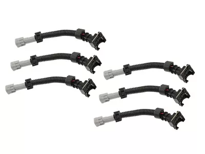 6x Fit EV1 To Nippon Toyota Denso Plug And Play Fuel Injector Adapter Connector • $30.93