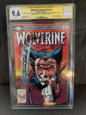 Wolverine Limited Series #1 1982 CGC 9.6 SS 6x Signed • $1200