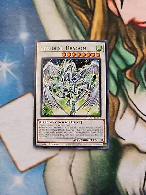 Yugioh Stardust Dragon Rare 1st Edition TOCH NM • $4