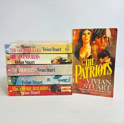 6 Vivian Stuart Australians Series Small Paperback Books Novel Historical • $39.99