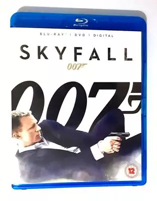 Skyfall James Bond 007 Blu-ray (2013) Daniel Craig Quality Guaranteed • £1.98