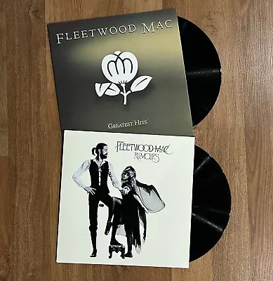 Fleetwood Mac - Rumors & Greatest Hits Vinyl Record BUNDLE !! • $45.99