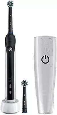 $40 • Buy Oral B Pro 800 Cross Action Electric Toothbrush (d16.523.ux) ~ Midnight Black