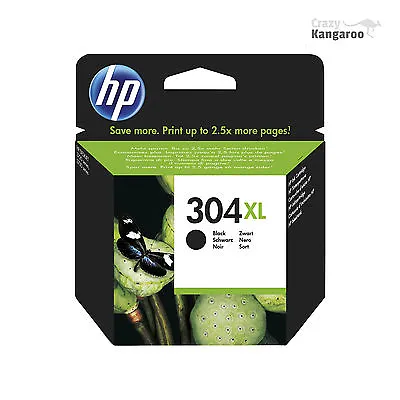 £26.29 • Buy Original HP 304XL Black Ink Cartridge For Deskjet 3720 3730 - Offer Price