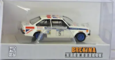 Brikina Model  Ford Escort RS 1800 RAC 1977 No. 5  1:87  Scale • £19.99