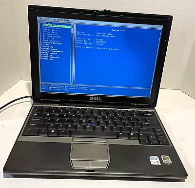 Dell Latitude D420 12.1  Notebook (Intel Core Solo 1.06GHz 512MB) AS IS • $33.96