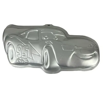 Disney Pixar Cars LIGHTNING MCQUEEN CAKE PAN Aluminum Baking Mold 2105-6400 • £14.45