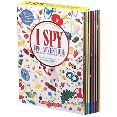 I SPY: Epic Adventure 10 Book Box Set - Spy Classics - Picture Riddles • $59.99