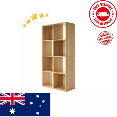 8 Cube Storage Shelf Display Cabinet Cupboard Bookshelf Unit Toy Book Organizer • $57.95