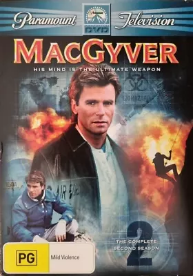 MacGyver Complete Season 2 (DVD 1986) 6-Disc Box Set Region 4 PAL - VGC • $14.15