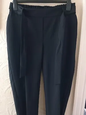 Black Maternity Trousers Size 10 • £8.99