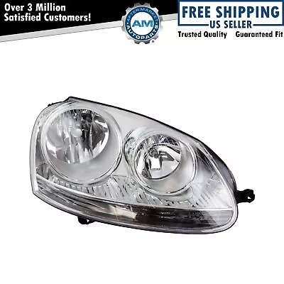 Halogen Headlight Headlamp Passenger Side Right RH For Rabbit Jetta Golf GTI • $90.45