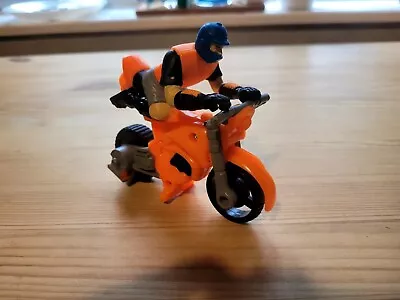 McDonalds Action Man Ripcord Motorbike Motorcycle Happy Meal Toy Figure • £5.49