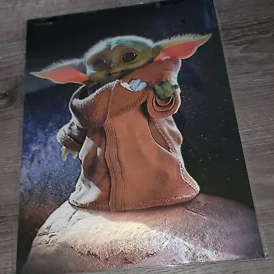 Star Wars Baby Yoda 3D Holographic Lenticular Poster • $22