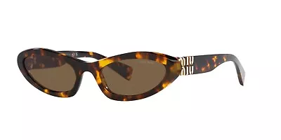 Miu Miu MU 09YS Honey Havana/Dark Brown (VAU0/6B) Sunglasses • $299