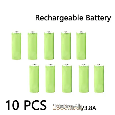 10 PCS 1900mAh Rechargeable Camera  Li-lon Battery For Panasonic NCR18500A 18500 • £112.74