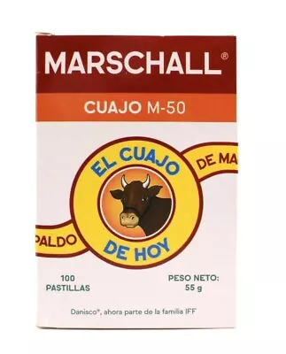 Cuajo Marschall 100 Tabletas Cualant Para Hacer Queso Fresco Rennet Original • $38