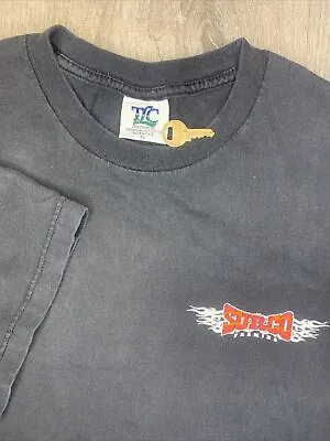 Vintage Surco Framing TLC Sportswear Men’s Black T Shirt XL • $10