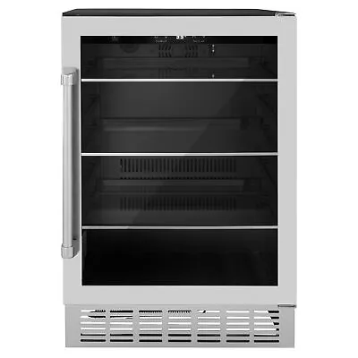 Zline New 24  Monument 154 Can Beverage Fridge Cooler Stainless Steel Rbv-us-24 • $1259.10