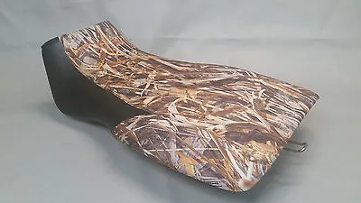 Polaris Sportsman 500 HO Seat Cover 1996-2004 In DRT CAMO & BLACK (front) • $24.94