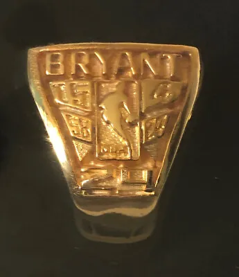 Kobe BRYANT 2002 Lakers NBA 3-Peat Championship Prototype Ring Authentic • $8248.24