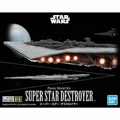 Star Wars 016 Super Star Destroyer Model Kit Bandai Hobby • $14