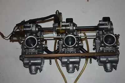 NOS Mikuni Yamaha Snowmobile Triple Carburetors 600 700 Carbs Carbs • $99.99