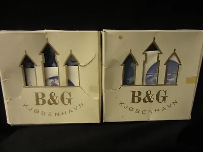 BING & GRONDAHL B & G Kjobenhavn Plates Jule After 1966 1967 • $14.21