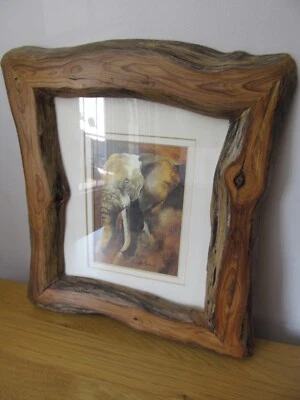 £2.99 • Buy Vintage Tanglewood Frames Candlewood Picture Frame And Elephant Print