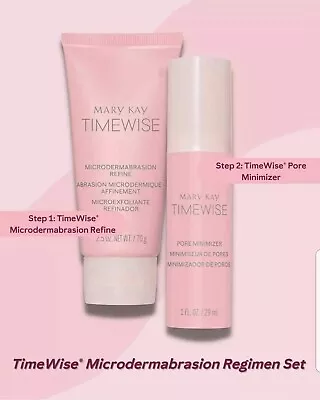 MARY KAY TimeWise Microdermabrasion Plus Set Pore Minimizer & Refine NIB 3/2024 • $29.99