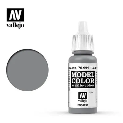 Vallejo Model Colour Acrylic Model Paint 17ml Dropper Bottles - FULL RANGE • £2.70