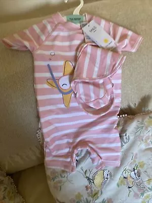 Brand New Girls Swimming Costumes Size 9-12 Months • £2.99