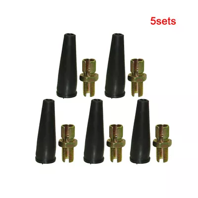 $10.96 • Buy 10mm Motorcycle Throttle Cable Adjuster Adapter Nut For ATV Quad Pit Dirt Bike