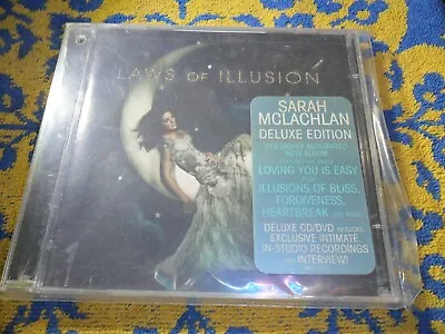 Sarah Mclachlan - Deluxe Laws Of Illusion Cd & Dvd Brand New Sealed - 2010 • $13.98