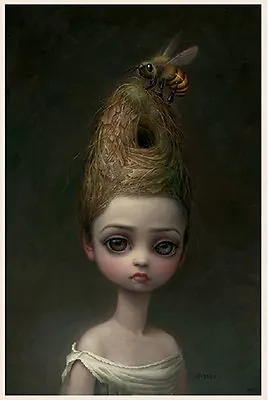 Mark Ryden  Queen Bee  Official Porterhouse Micro-portfolio Print  • $50