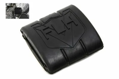 $14.45 • Buy Black Rubber Brake Pedal Pad With FLH Logo For Harley Davidson By V-Twin