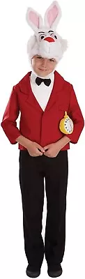 Fun Shack Mister Rabbit Kids Costume World Book Day Fancy Dress Boys Girls Alice • £14.99