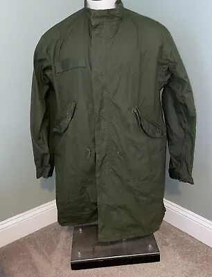 US Military Extreme Cold Weather  Fishtail Parka Small Regular M-65 1974 • $80