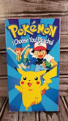 Pokemon The TV Series I Choose You! Pikachu! VHS Volume 1 TESTED • $12.99