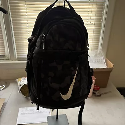 Nike Vapor Backpack Bat Bag Sports School Outdoors Black Nike BSBL Baseball Bag • $22.99