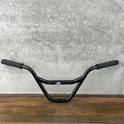 Haro Freestyler Handlebars  Old School BMX NOS Bars Grips OG 80s 90s Black • $359.99