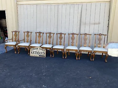 65119 Set Of 8 Century Furniture Chippendale Dining Chair S • $1725