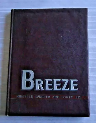 Vintage Yearbook Breeze 1946 Pleasantville Senior High School New Jersey      89 • $20