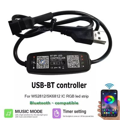 WS2812B WS2811 LED Strip RF Bluetooth-compatible Music Controller 28key Remote • $2.86