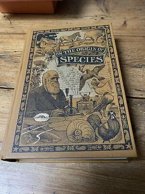 On The Origin Of Species Charles Darwin Folio Society 2010 Hardback Book RARE • £34.99