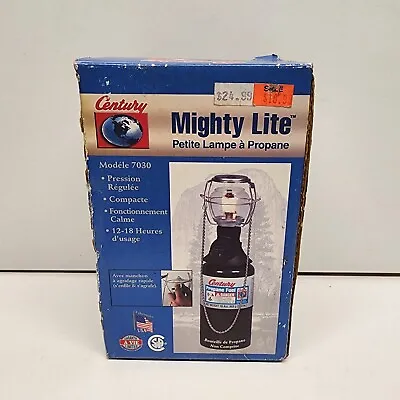 Century Mighty Lite Mini Propane Lantern Model 7030 Backpack Hiking Camping NIB  • $39.95