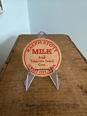 Milk Bottle Cap - Ralph Stott - Jewett City CT - Connecticut • $2