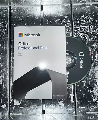 Office Pro Plus 2021 Disc Version 1 Pc Sealed New • $69.49