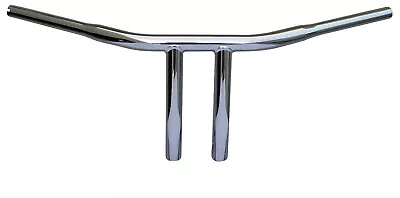 T-Bar Handlebars Chrome 1.25  Swedged 8  Harley Big Twin XL V-Rod '82+ • $108.98